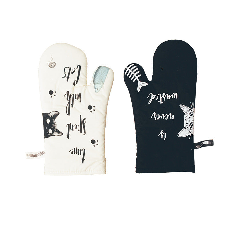 Heat-Resistant Kitchen Gloves